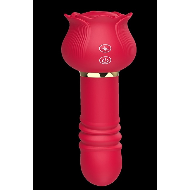 Red Suction Thrusting Rose Wand - Bed Bath & Beyond