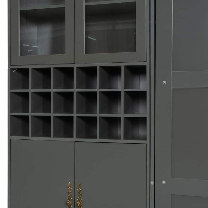 Full Size Murphy Bed Wall Bed with Sofa , Shelves USB & Light