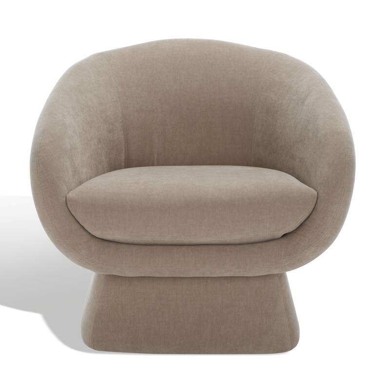 SAFAVIEH Couture Arbenora Modern Accent Chair - 30.7" W x 29.9" L x 30.3" H - 31Wx30Dx30H - Light Brown