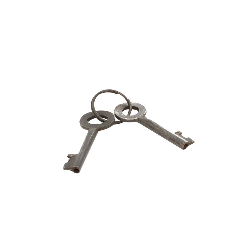 Bronze Metal Lock And Key