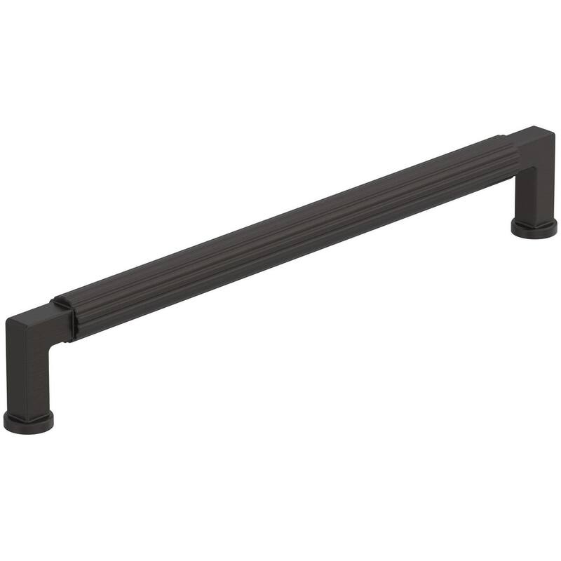 Amerock BP37647 Ballard 8-13/16" Center to Center Fluted Handle - Oil Rubbed Bronze