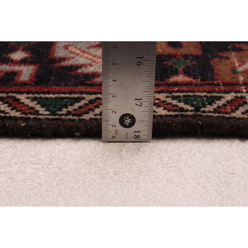ECARPETGALLERY Hand-knotted Konya Anatolian Red Wool Rug - 3'5 x 10'6