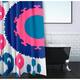 71 x 74-inch Boho Geometric Print Shower Curtain