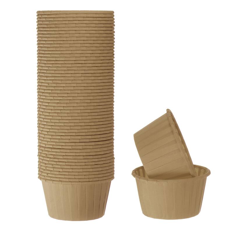 50Pcs Cupcake Baking Cups 3.5oz Standard Size Paper Cupcake Liners