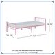preview thumbnail 3 of 10, BK Furniture Austin Metal Twin Bed