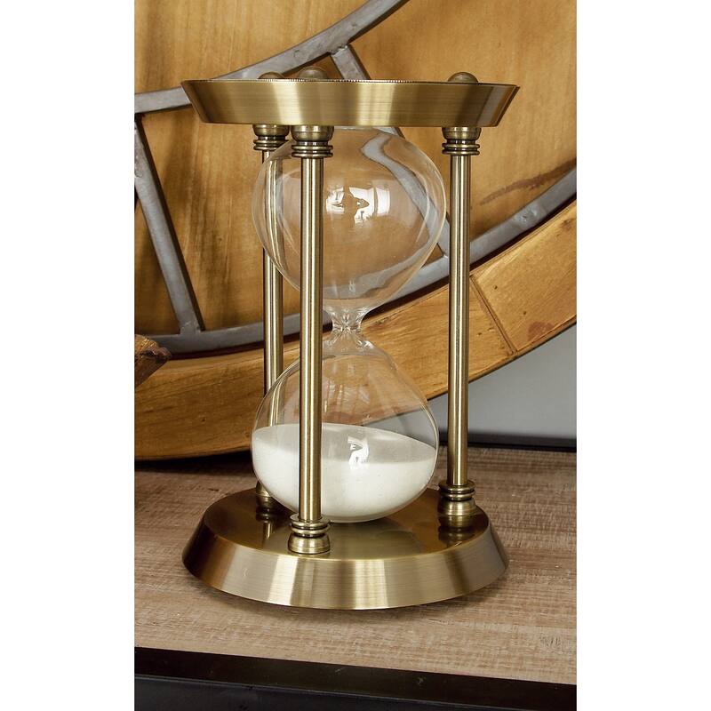 Brass Metal Hourglass Sand Timer