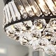 preview thumbnail 19 of 19, Kviflon 48" Crystal Fandelier Ceiling Fan with Light and Retractable Blades LED Dimmable for Bedroom Living Room - 48 Inches