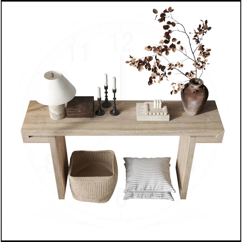 60inches Rustic Farmhouse Console Table