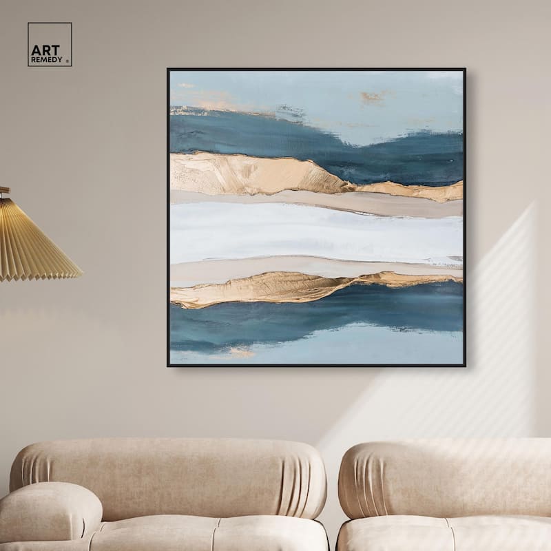 Crystalline Depths I Canvas by Art Remedy
