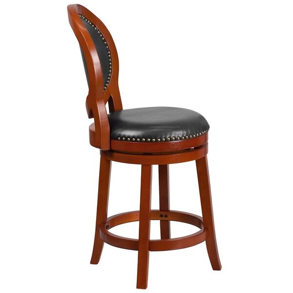 Cherry wood bar stools best sale