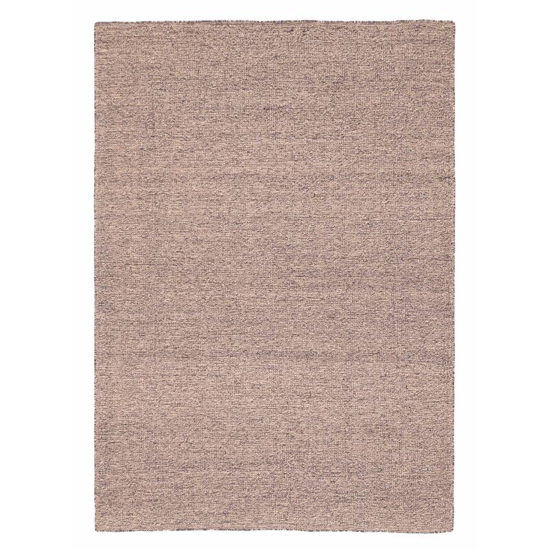 ECARPETGALLERY Hand-knotted Tangier Dark Grey Wool Rug - 5'4 x 7'8