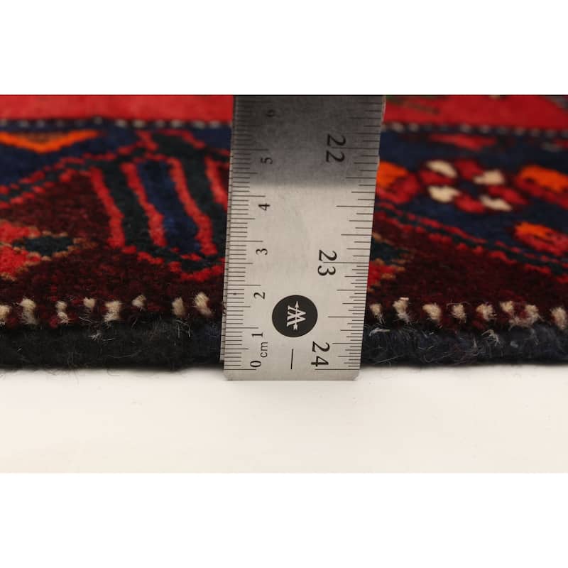 ECARPETGALLERY Hand-knotted Konya Anatolian Navy Wool Rug - 4'0 x 9'8