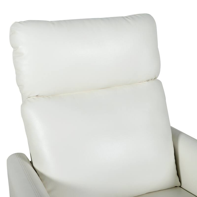 Lyle Manual Swivel Recliner with Metal Base
