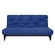 preview thumbnail 73 of 153, Porch & Den Hansen Full-size 10-inch Futon Mattress Blue - Full