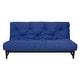 preview thumbnail 57 of 153, Porch & Den Owsley Queen-size 8-inch Tufted Futon Mattress
