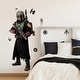 preview thumbnail 2 of 5, Red & Green & Brown Boba Fett Peel and Stick Giant Wall Decal by RoomMates