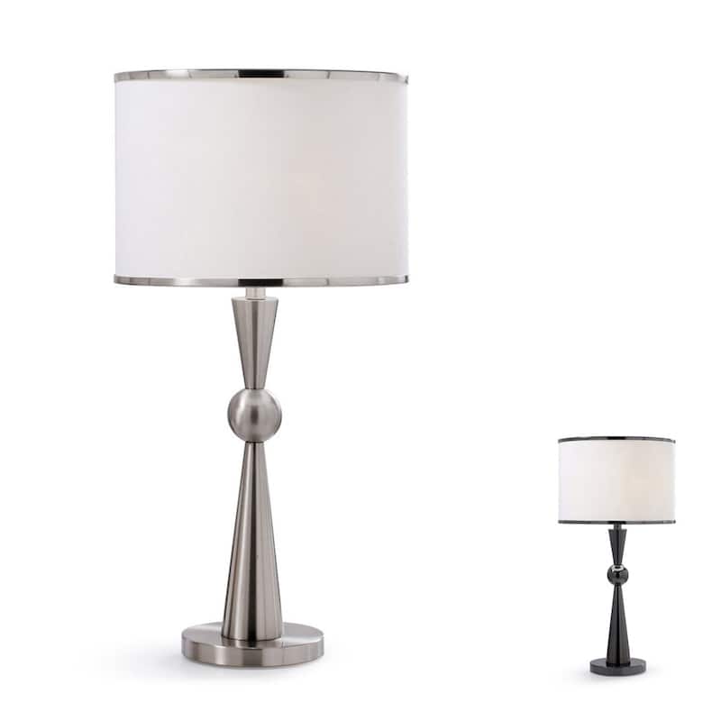 HomeGlam 28.5-inch Dione Metal Table Lamp