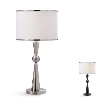 HomeGlam 28.5-inch Dione Metal Table Lamp