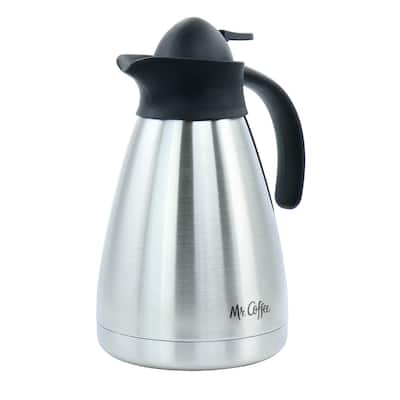 Kippax 1 Quart Stainless Steel Insulated Thermal Hot/Cold Coffee Pot