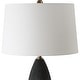 preview thumbnail 5 of 6, Uttermost Jett Black Table Lamp - 35'' H X 19'' W X 19'' D