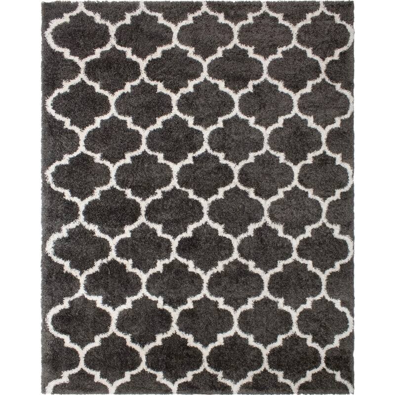 Noori Rug Lux Ava Trellis 2-Inch Shag Rug
