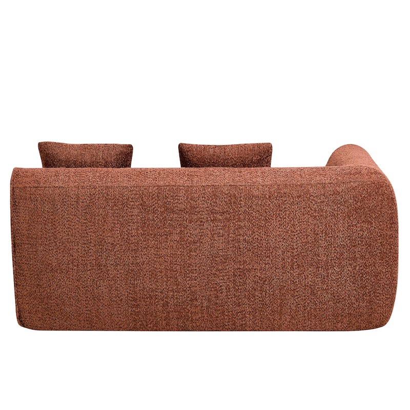 Christopher Knight Home - Curved Modular 110" Upholstered Sectional Sofa