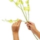 preview thumbnail 6 of 5, 10 Pack Silk Dancing Lady Orchids, 36.5" Long Stem Artificial Butterfly Flowers for Home Decor (Yellow)