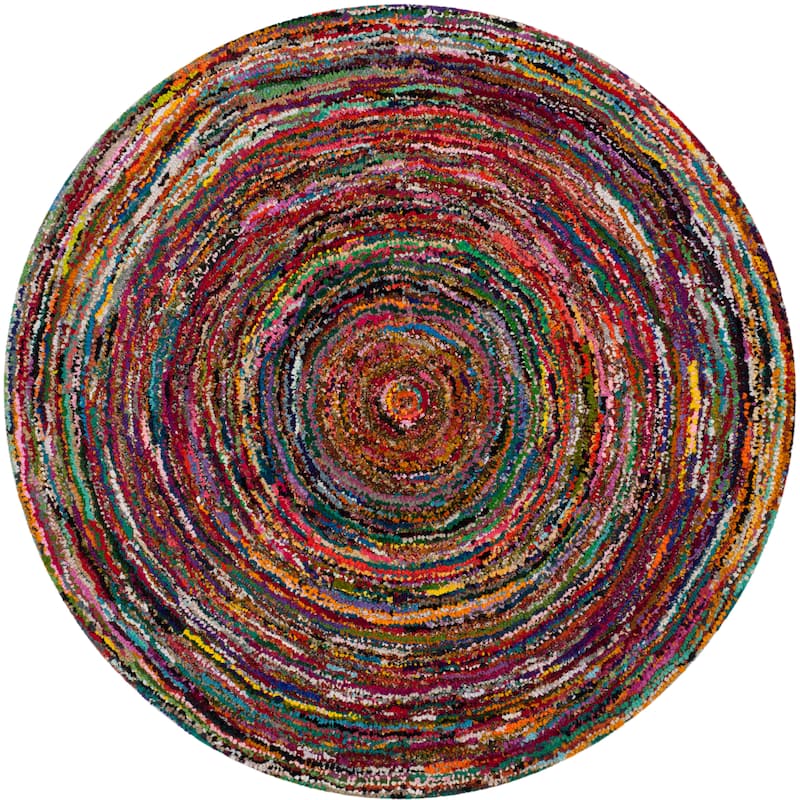 SAFAVIEH Handmade Nantucket Fulgencia Contemporary Cotton Rug