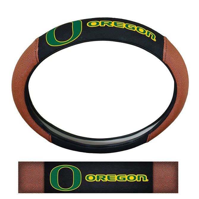 FANMATS NCAA University of Oregon Ducks Polyester Steering Wheel Cover