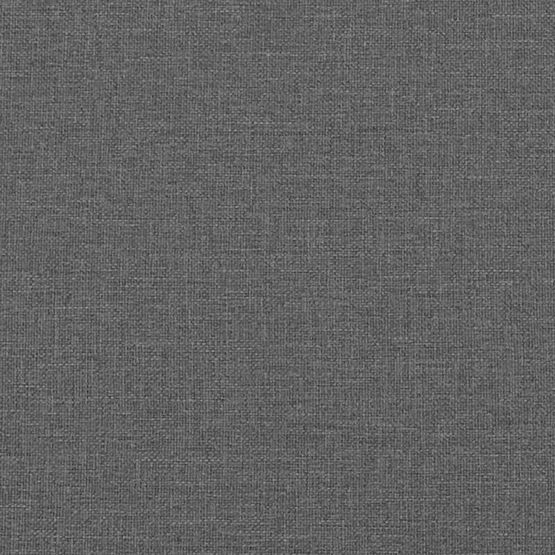 vidaXL Sofa Dark Grey 215 x 82 x 80 cm Fabric