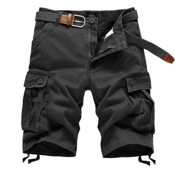 Shop Mens Casual Shorts Pocket Beach Work Casual Short Comfy