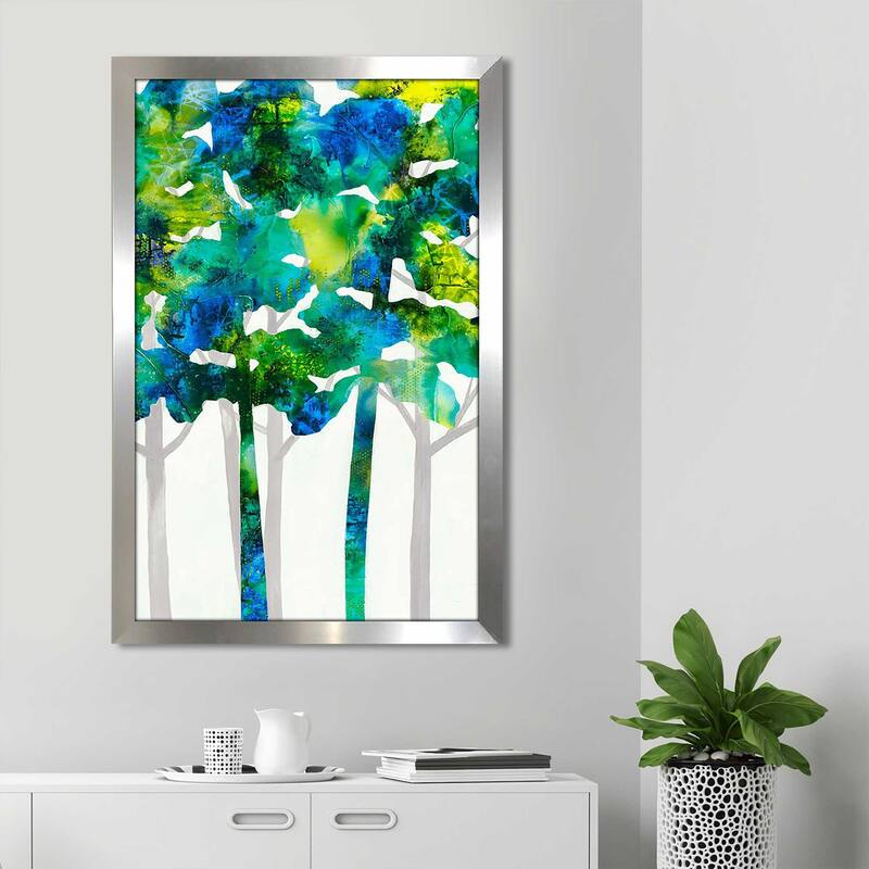 "Tall Trees VIII" by Ruth Fromstein Print on Acrylic.