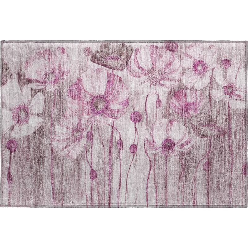 Premium Washable Super Soft Modern Floral Mayfield Rug