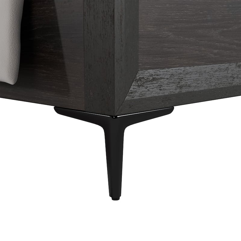 Furniture of America Fable Modern Solid Wood Panel Bed