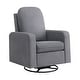 preview thumbnail 4 of 4, Oxford Baby Essential Upholstered Glider Grey