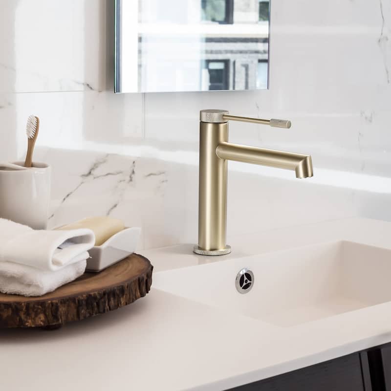 Rbrohant Bathroom Single Handle Single hole Faucet