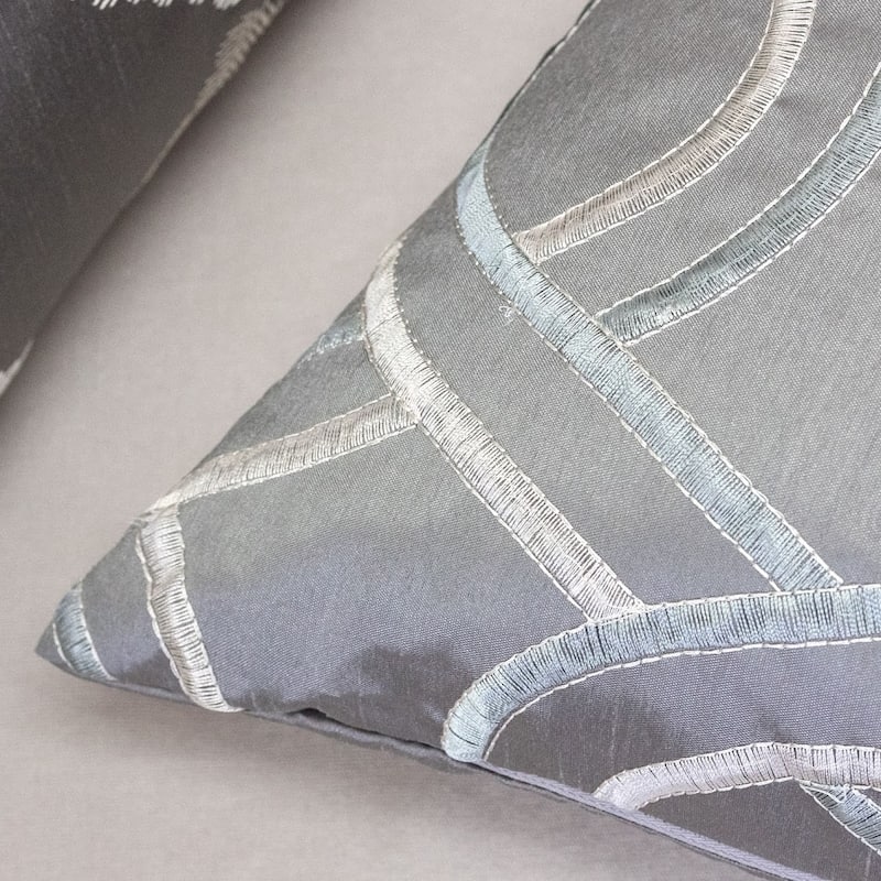 Homey Cozy Throw Pillow Cover & Insert ( Set of 2 )