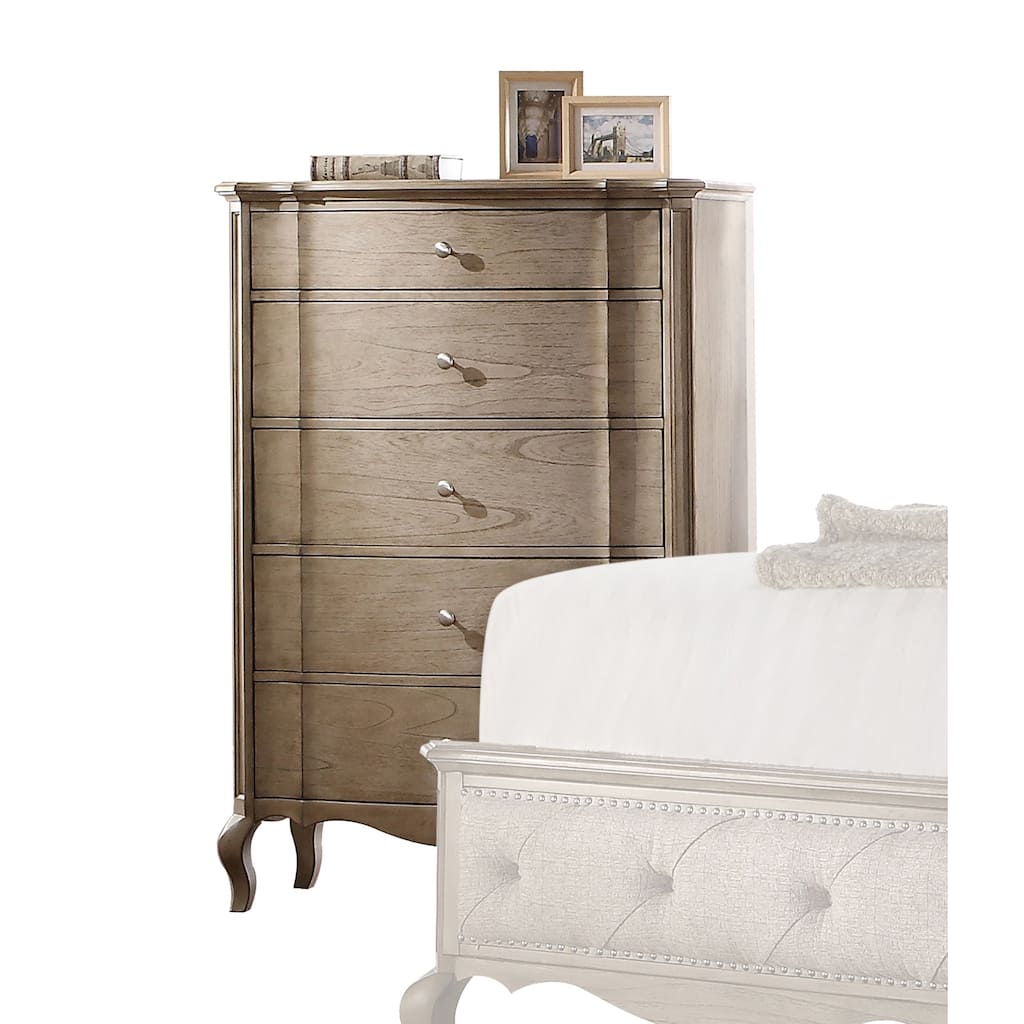 Sandringham Antique Taupe 6-Drawer Chest