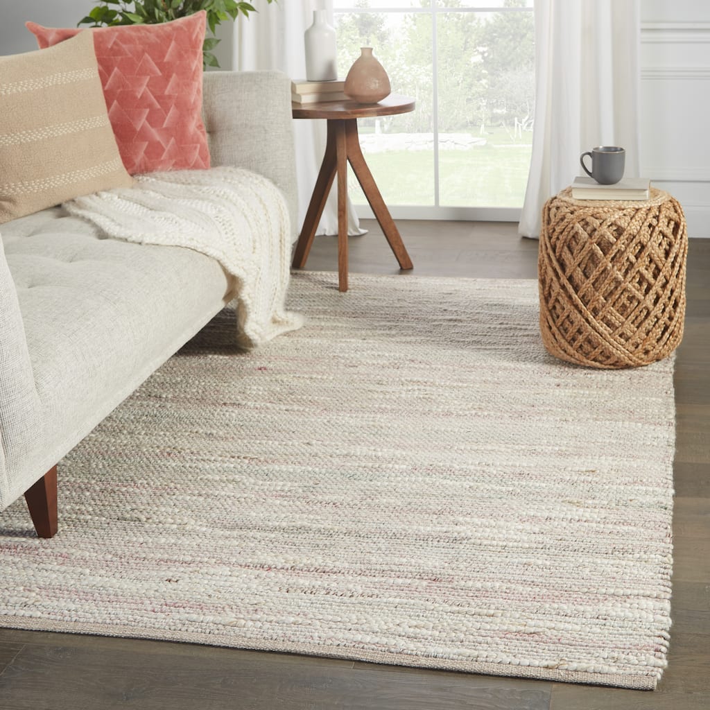 Warner Handmade Solid Area Rug