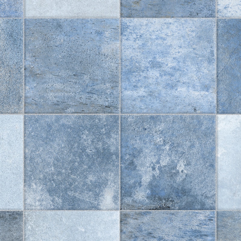 Merola Tile Nusa Sapphire 9-3/4" x 9-3/4" Porcelain Floor and Wall Tile