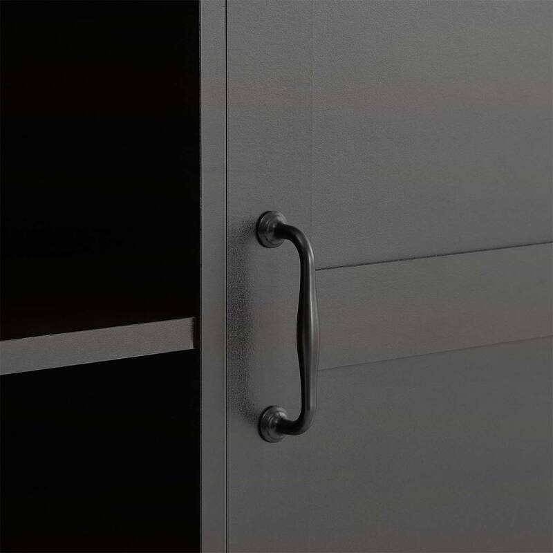 Stylish and Functional Bathroom Storage Cabinet with Doors,Drawers,Tilt-Out Laundry Hamper