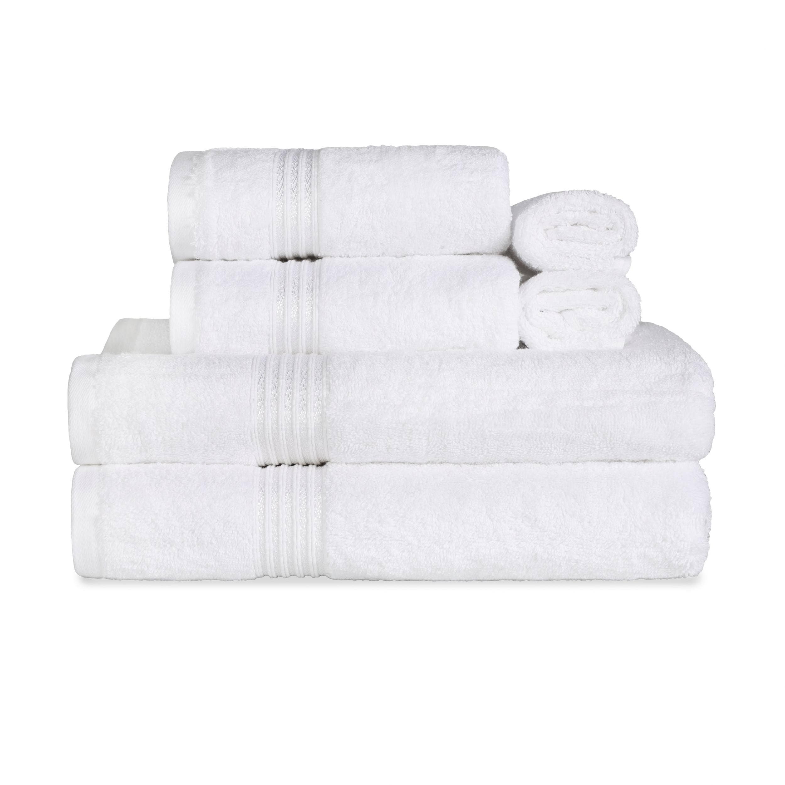 Superior Heritage Egyptian Cotton Absorbent 6-Piece Towel - Picture 67 of 70
