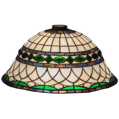 16 In. Wide Tiffany Roman Shade