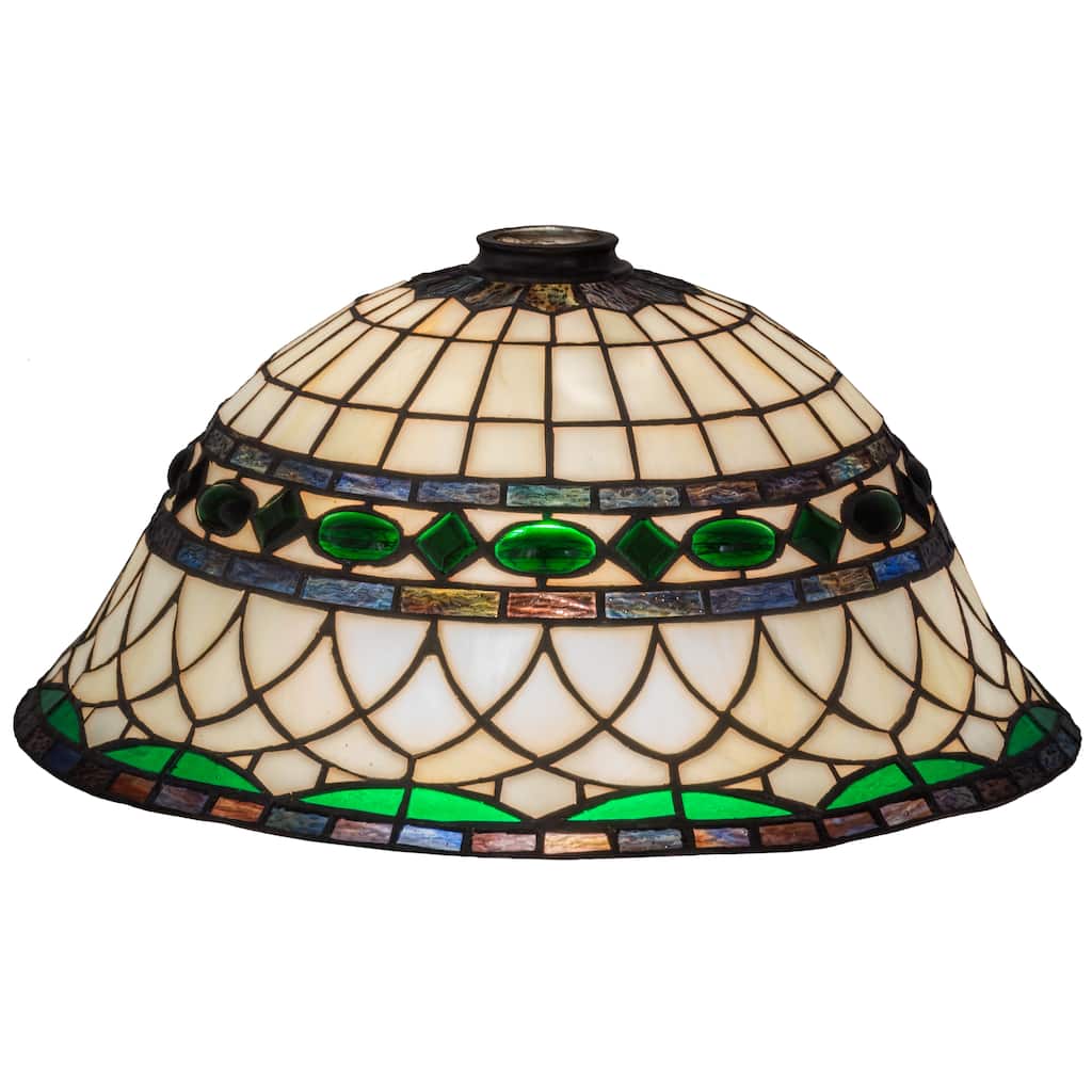 16 In. Wide Tiffany Roman Shade