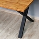 preview thumbnail 3 of 20, X-Type Iron Solid Metal Furniture Table Legs