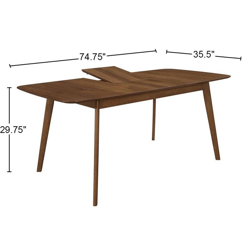 Rectangular Dining Table in Natural Walnut