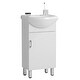preview thumbnail 5 of 23, 18-inch mini bathroom cabinet with ceramic sink