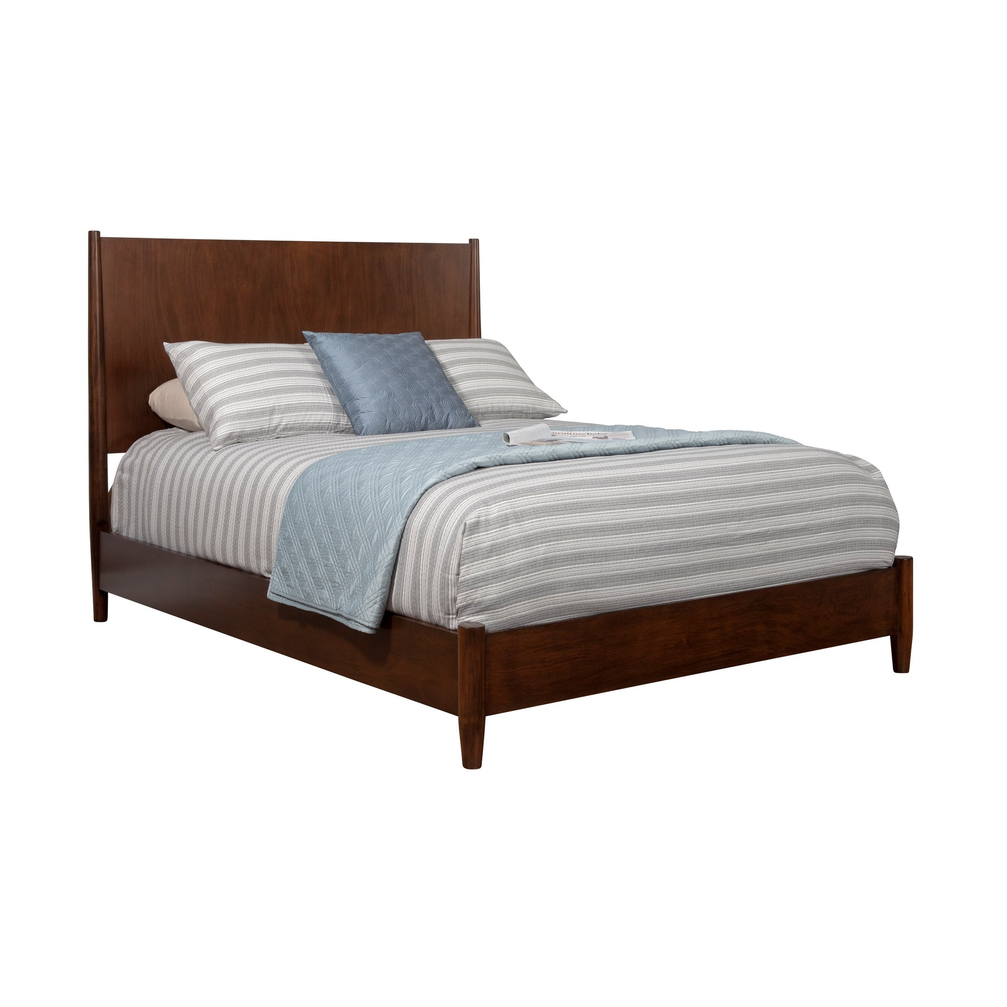 Mid century modern california king discount bed