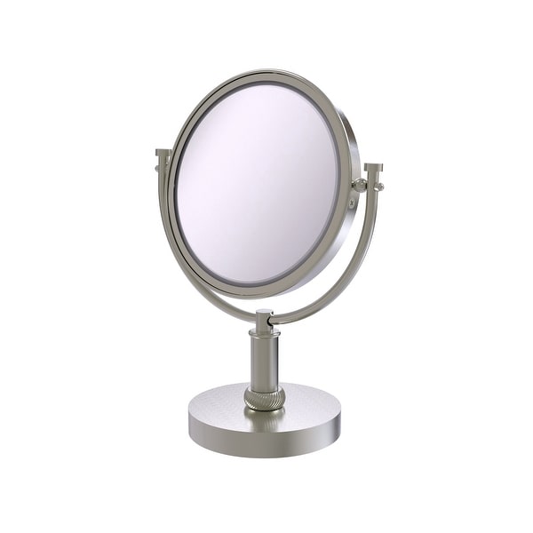 Allied Brass 8-in Vanity Top Make-Up Mirror 2X Magnification