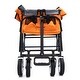 preview thumbnail 62 of 62, Foldable Wagon Cart with Strapping System, Utility Wagon Cart for Camping Shopping Sports Gardeing Fishing All-Terrain Wheels
